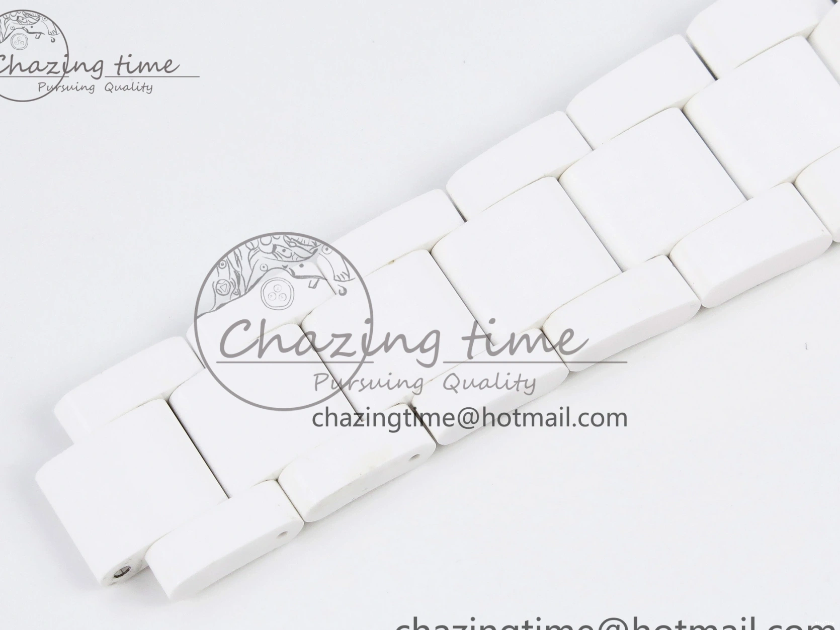 MiroTime 0203 MoistureWicking Daytona AET White Ceramic Case and Bracelet Green Dial SA4130 V 1891